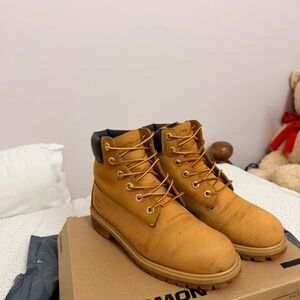 Timberland Tan Leather Boots